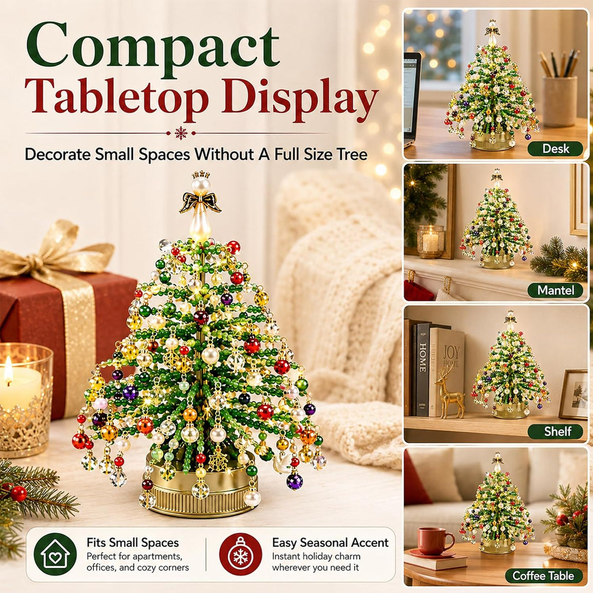 Beaded Christmas Tree Kit