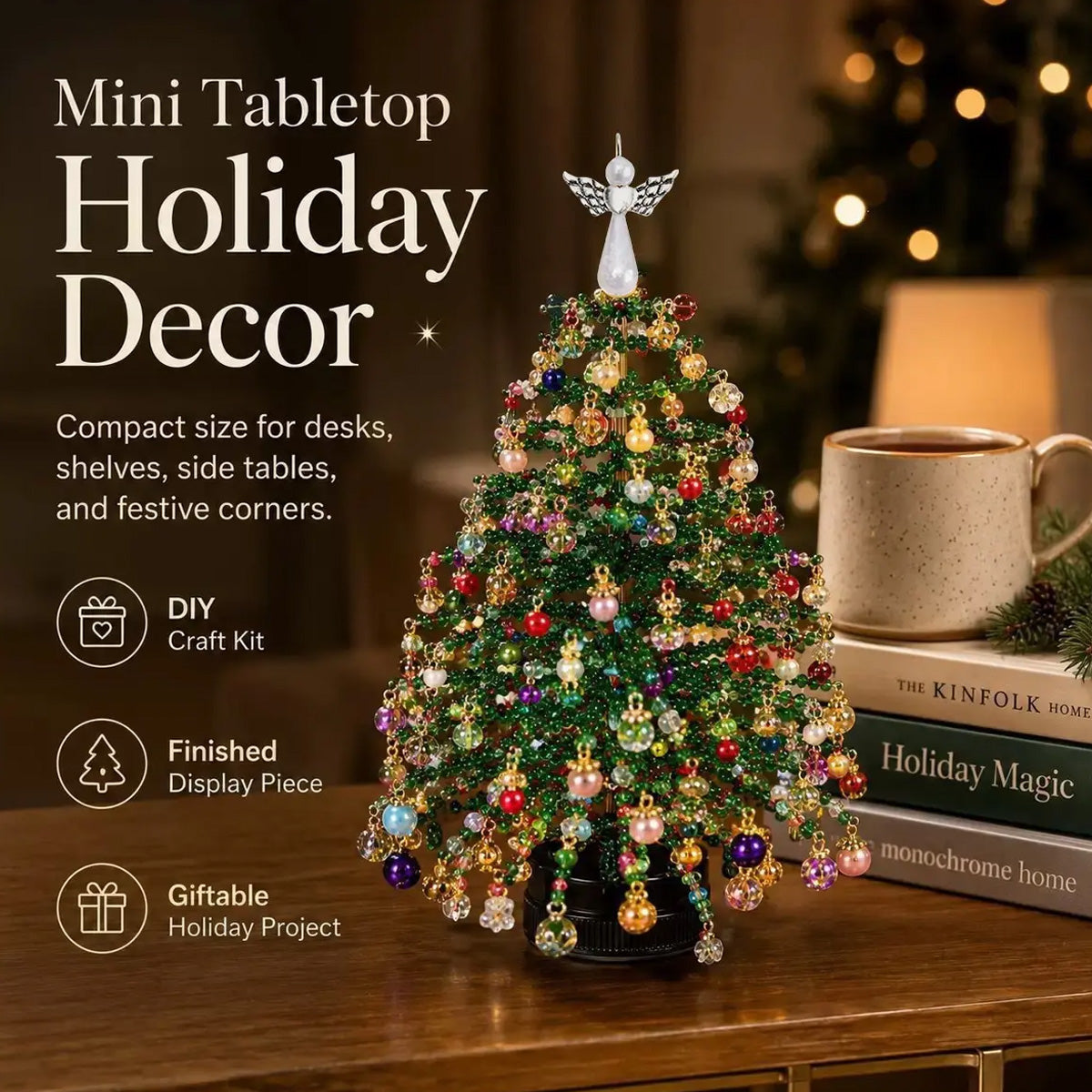 Beaded Christmas Tree Kit