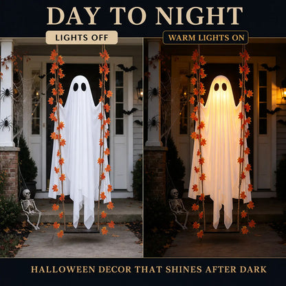 Light-Up Swinging Ghost