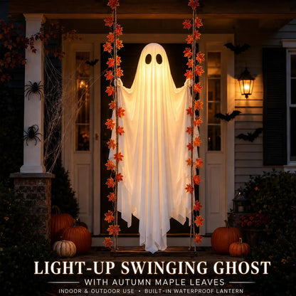 Light-Up Swinging Ghost