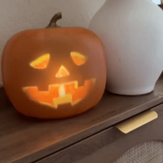 Animated Talking Pumpkin