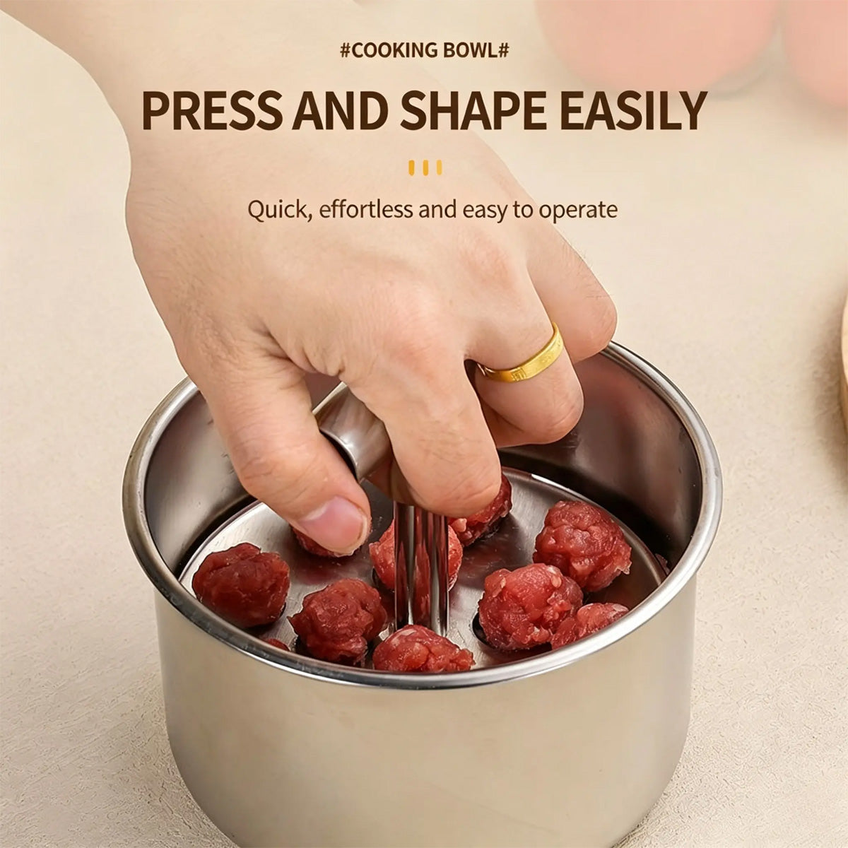 Manual Meatball Maker