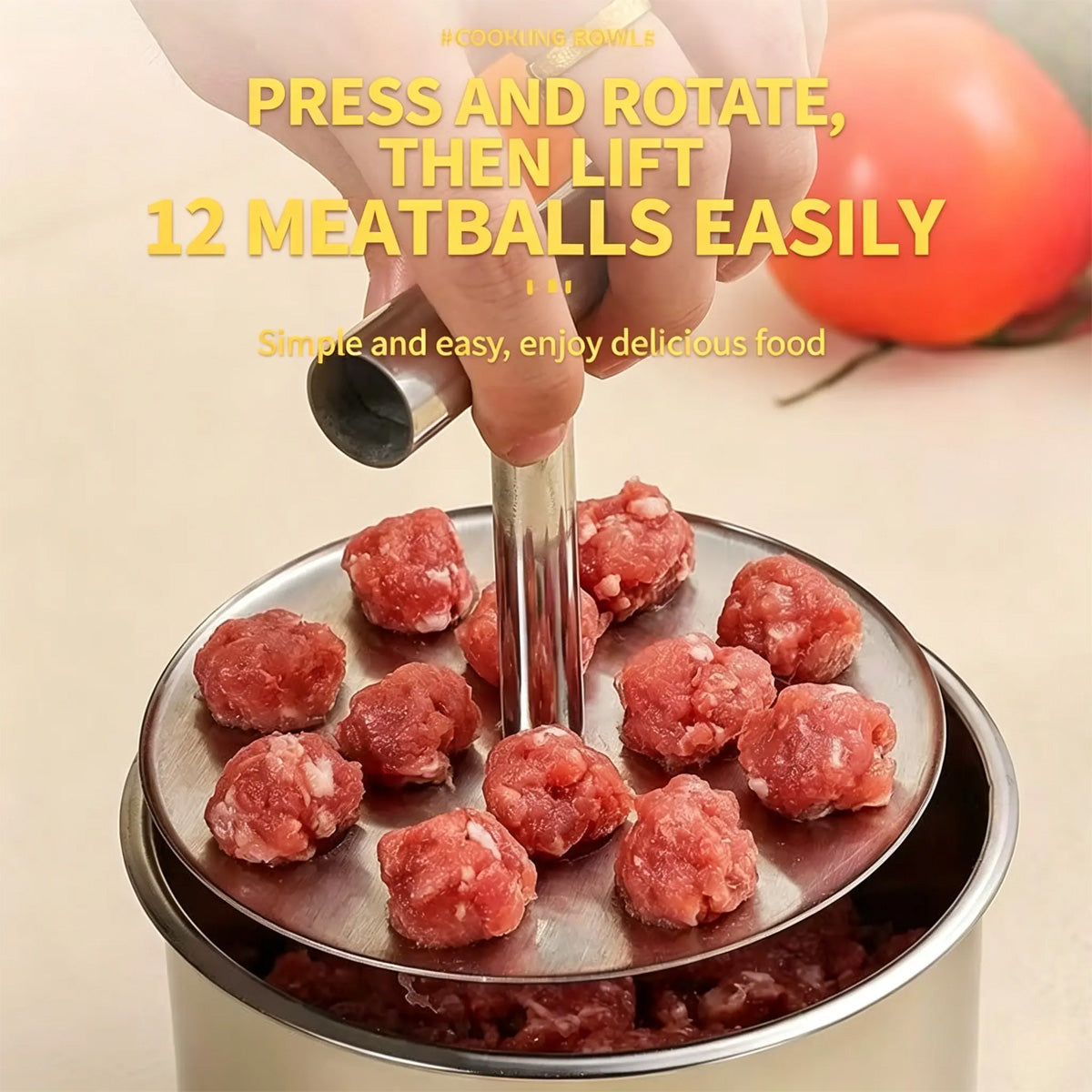 Manual Meatball Maker