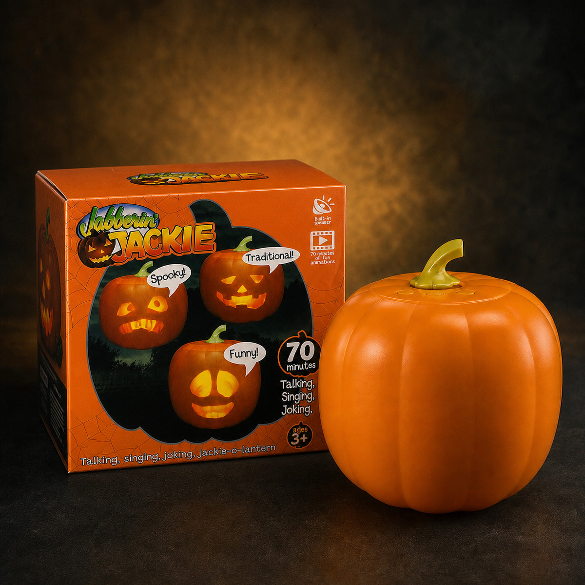 Animated Talking Pumpkin