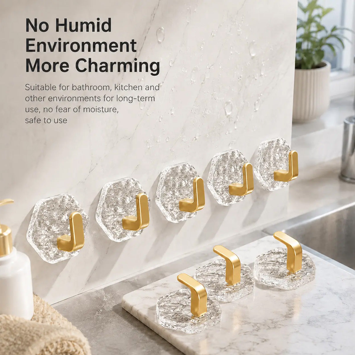Heavy Duty Self-Adhesive L Hooks