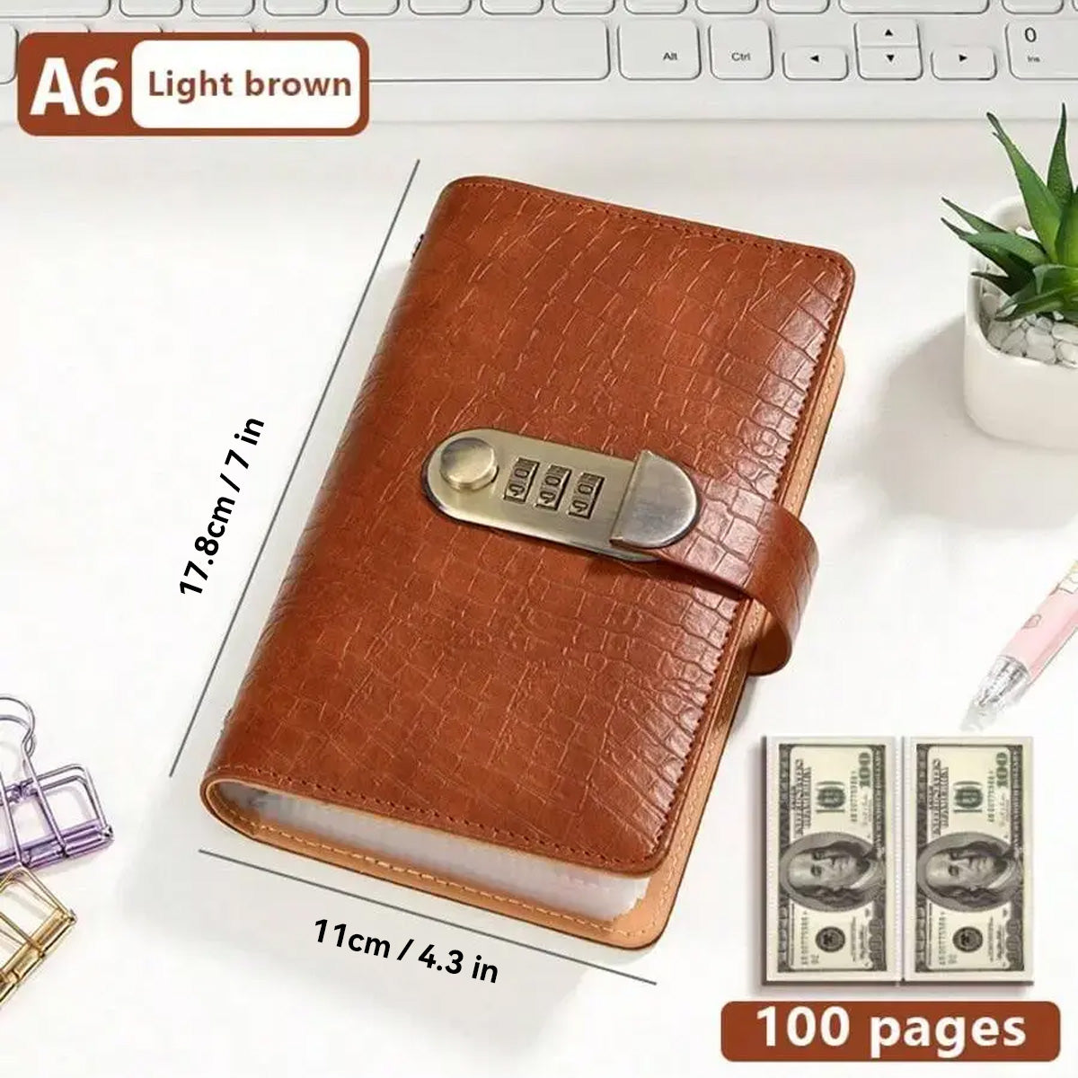 Password Lock Banknote Album