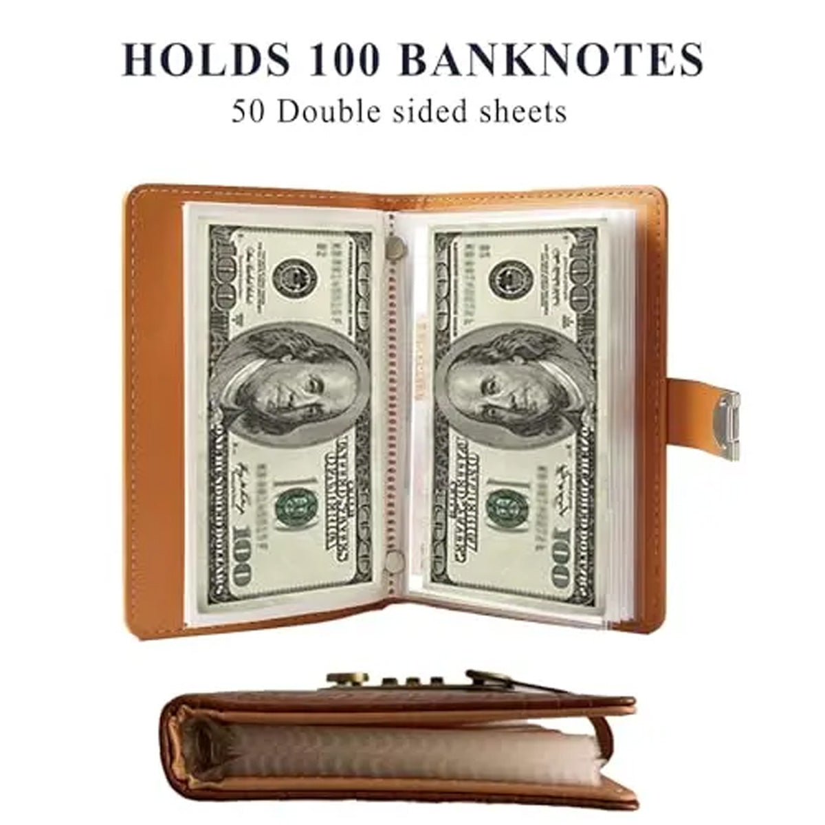 Password Lock Banknote Album