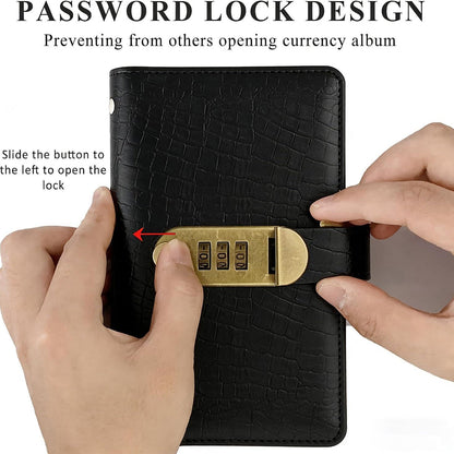 Password Lock Banknote Album