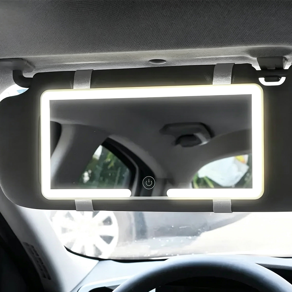 Sun Visor LED Makeup Mirror