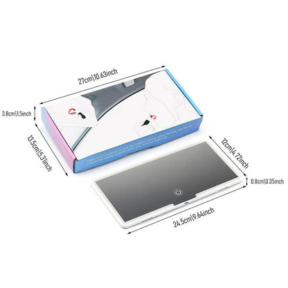 Sun Visor LED Makeup Mirror