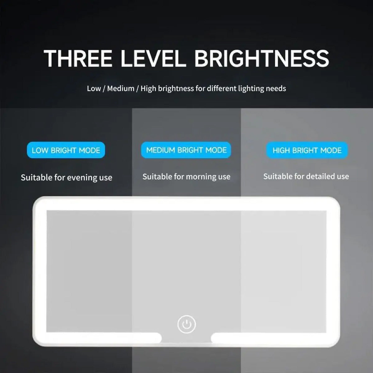 Sun Visor LED Makeup Mirror