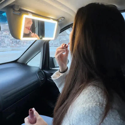Sun Visor LED Makeup Mirror