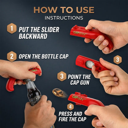 Creative Beer Cap Launcher Opener