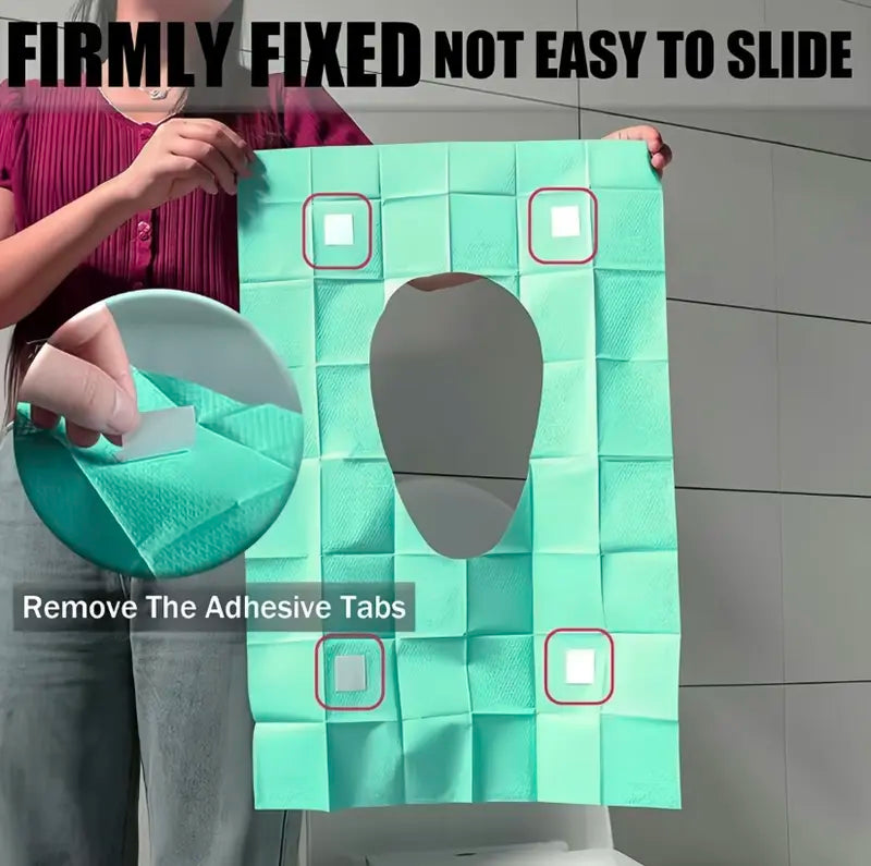 Disposable Waterproof Toilet Seat Covers | 10-50 PCS