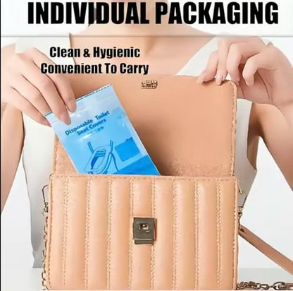 Disposable Waterproof Toilet Seat Covers | 10-50 PCS