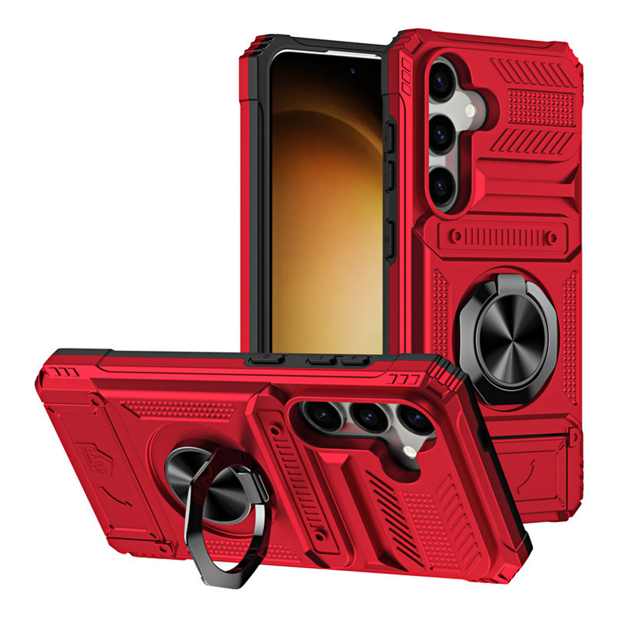 Wallet Phone Case with Ring Stand iPhone