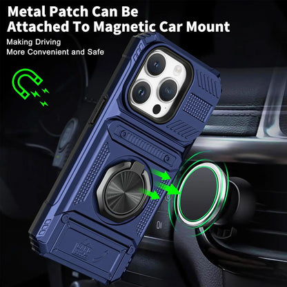 Wallet Phone Case with Ring Stand iPhone