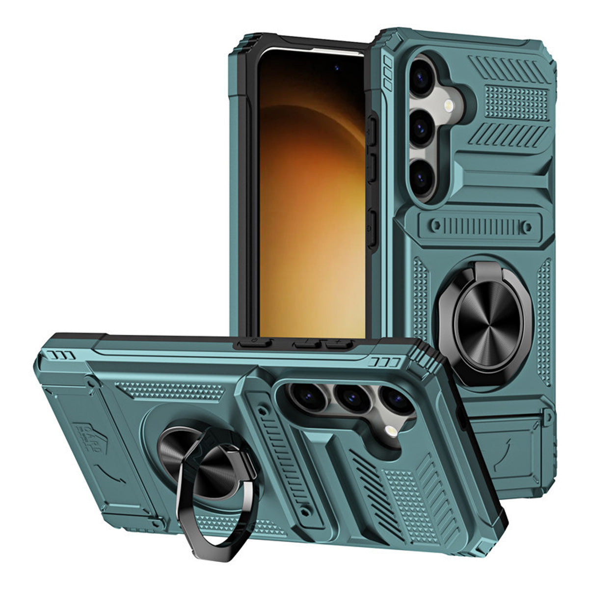 Wallet Phone Case with Ring Stand iPhone