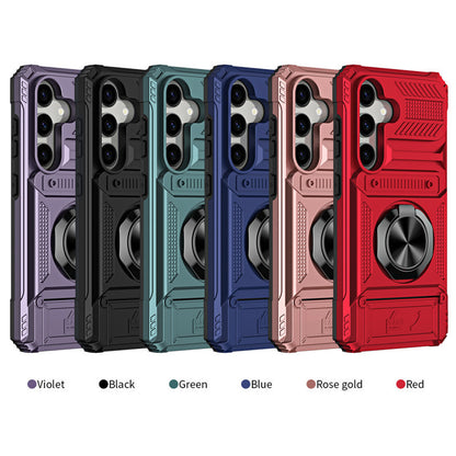 Wallet Phone Case with Ring Stand Samsung