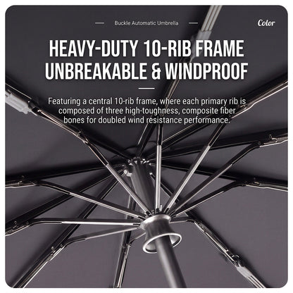 Automatic Folding Windproof Umbrella