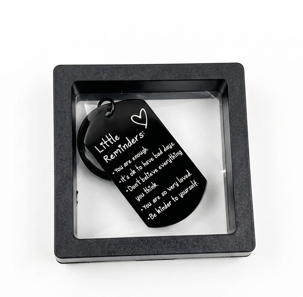 Motivational Keychain with Gift Box