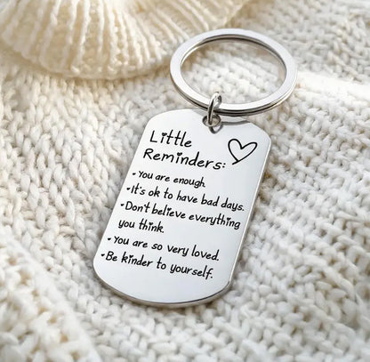 Motivational Keychain with Gift Box