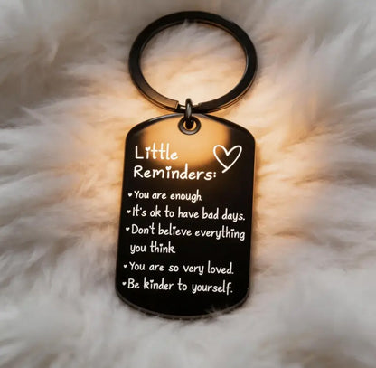 Motivational Keychain with Gift Box