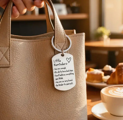 Motivational Keychain with Gift Box