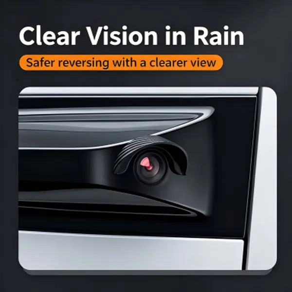 Car Rear-View Camera Rain Shield - 4 Pcs
