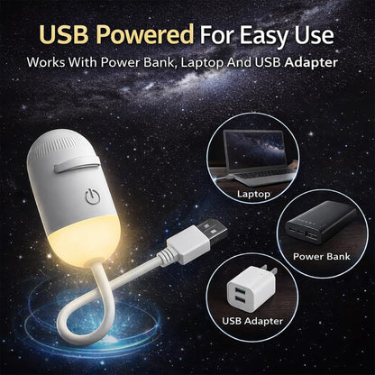 2-in-1 Galaxy Projector Night Light