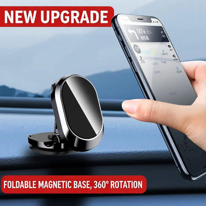 Foldable Magnetic Car Phone Mount