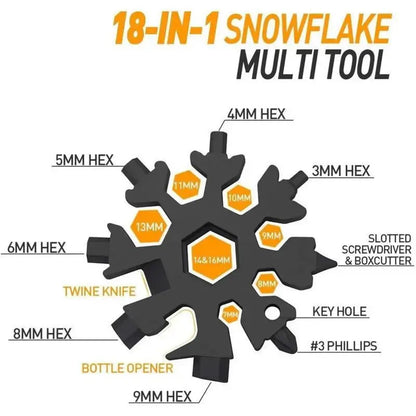 18-in-1 Snowflake Multi Tool