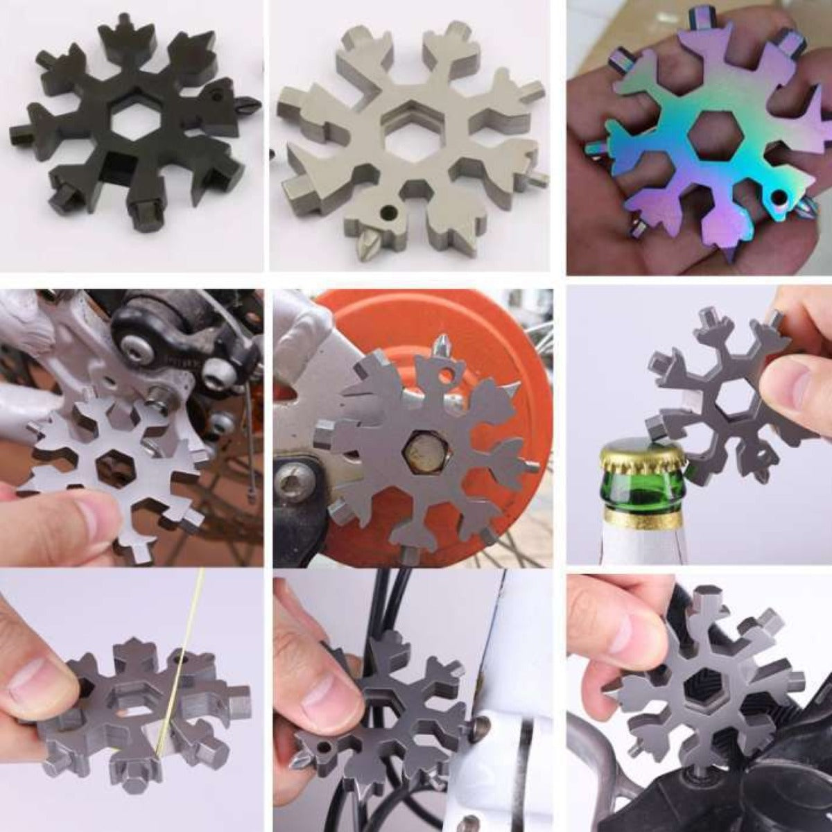 18-in-1 Snowflake Multi Tool