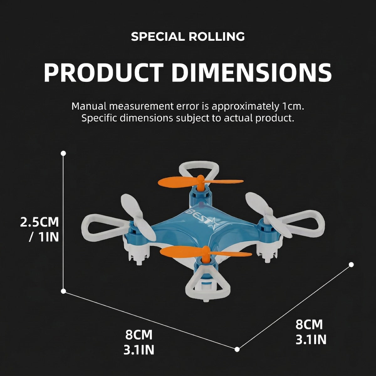 Mini RC Drone for Beginners
