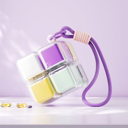 2-in-1 Pill Organizer & Mini Jewelry Box