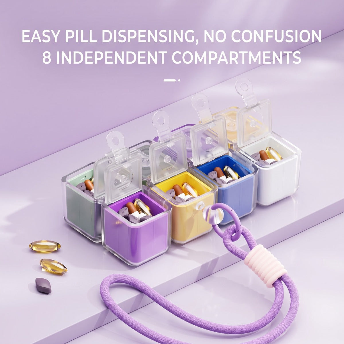2-in-1 Pill Organizer & Mini Jewelry Box