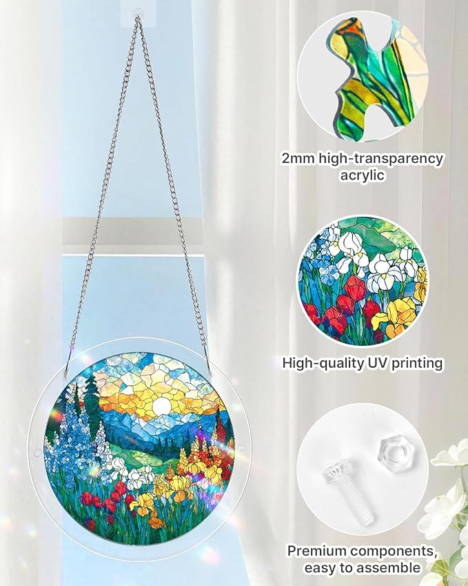 Acrylic Puzzle Suncatcher