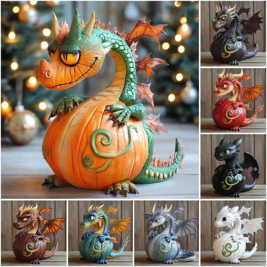 Pumpkin Dragon The Guardian of Your Halloween Spirit!