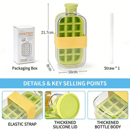 Ice Tray Water Bottle