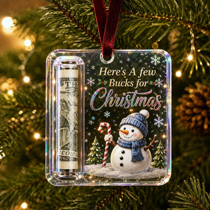Christmas Cash Gift Ornament- Make Cash Feel Like A Real Christmas Gift