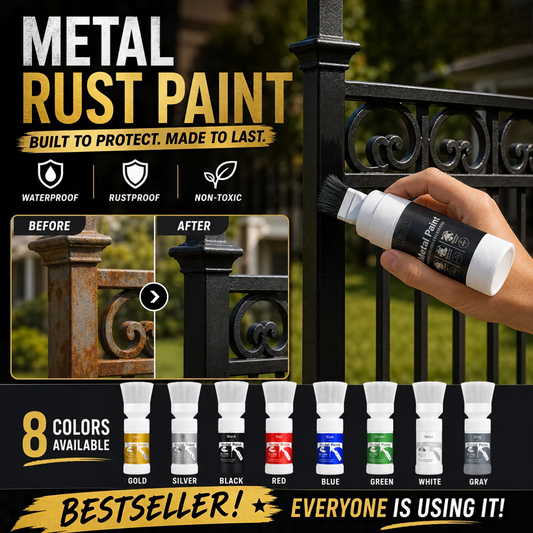 Time-Limited Special Refresh paint surfaces in one simple spray! Water-Based Metallic Silver Paint with Built-in Brush
