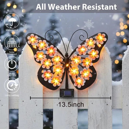 Solar Butterfly Garden Light