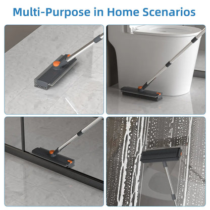 Heavy-Duty Floor Scrub Brush Powerful Deep Cleaning for Stubborn Dirt, Tile & Grout