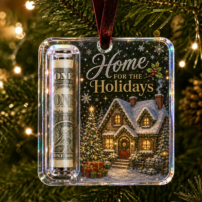 Christmas Cash Gift Ornament- Make Cash Feel Like A Real Christmas Gift