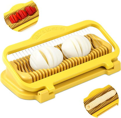 Multi-purpose Slicer for Hard Boiled Eggs and Banana