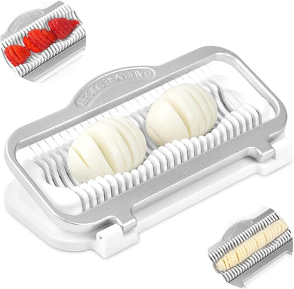 Multi-purpose Slicer for Hard Boiled Eggs and Banana