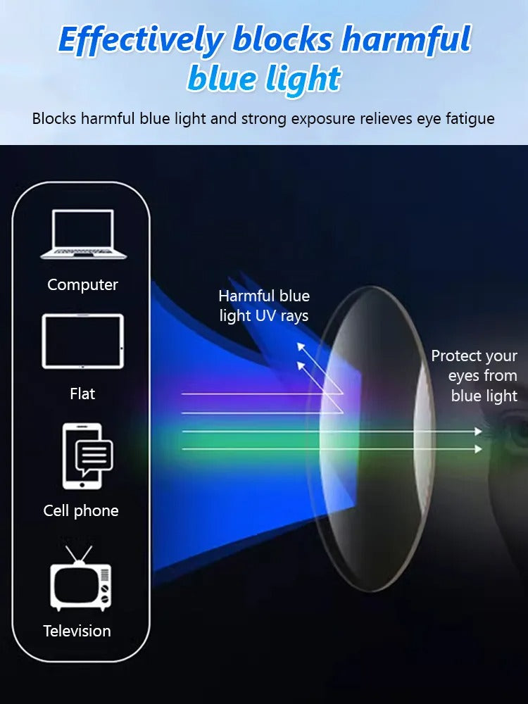 Lowest price of 2026 High-end titanium alloy frameless reading glasses with beveled edges Blocks blue light, radiation
