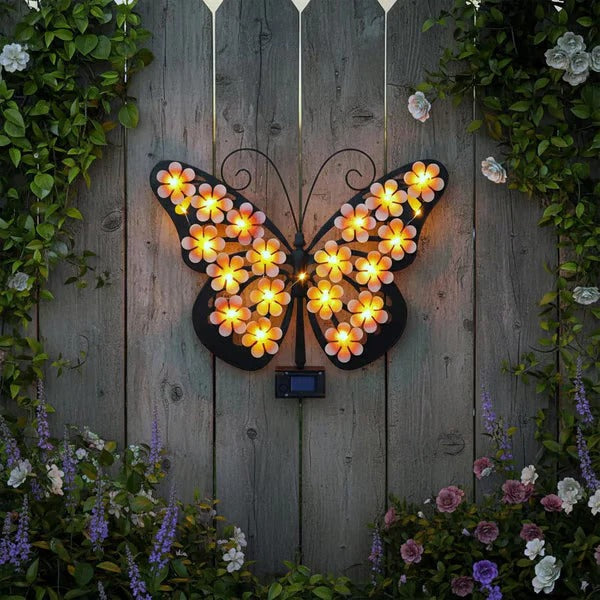 Solar Butterfly Garden Light