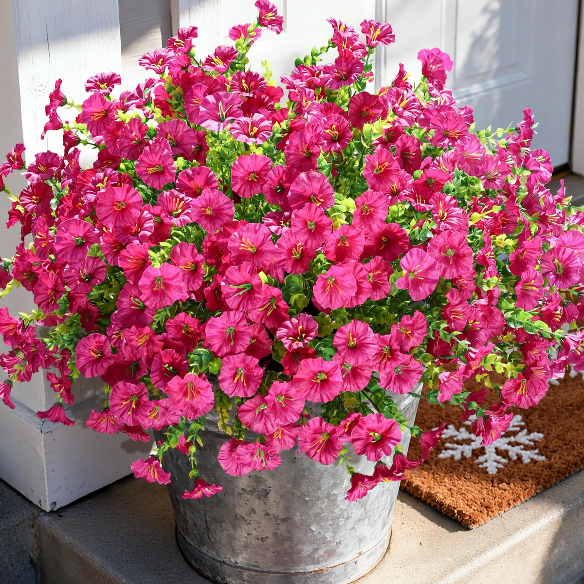 UV Resistant Artificial Petunias Flowers