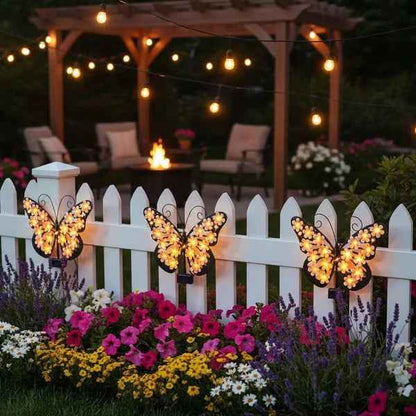 Solar Butterfly Garden Light